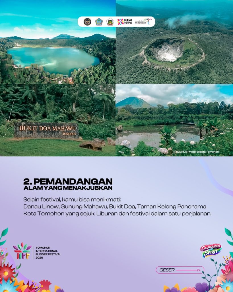 5 Alasan Kenapa Kamu Harus Datang ke Tomohon International Flower Festival (TIFF) 2026!