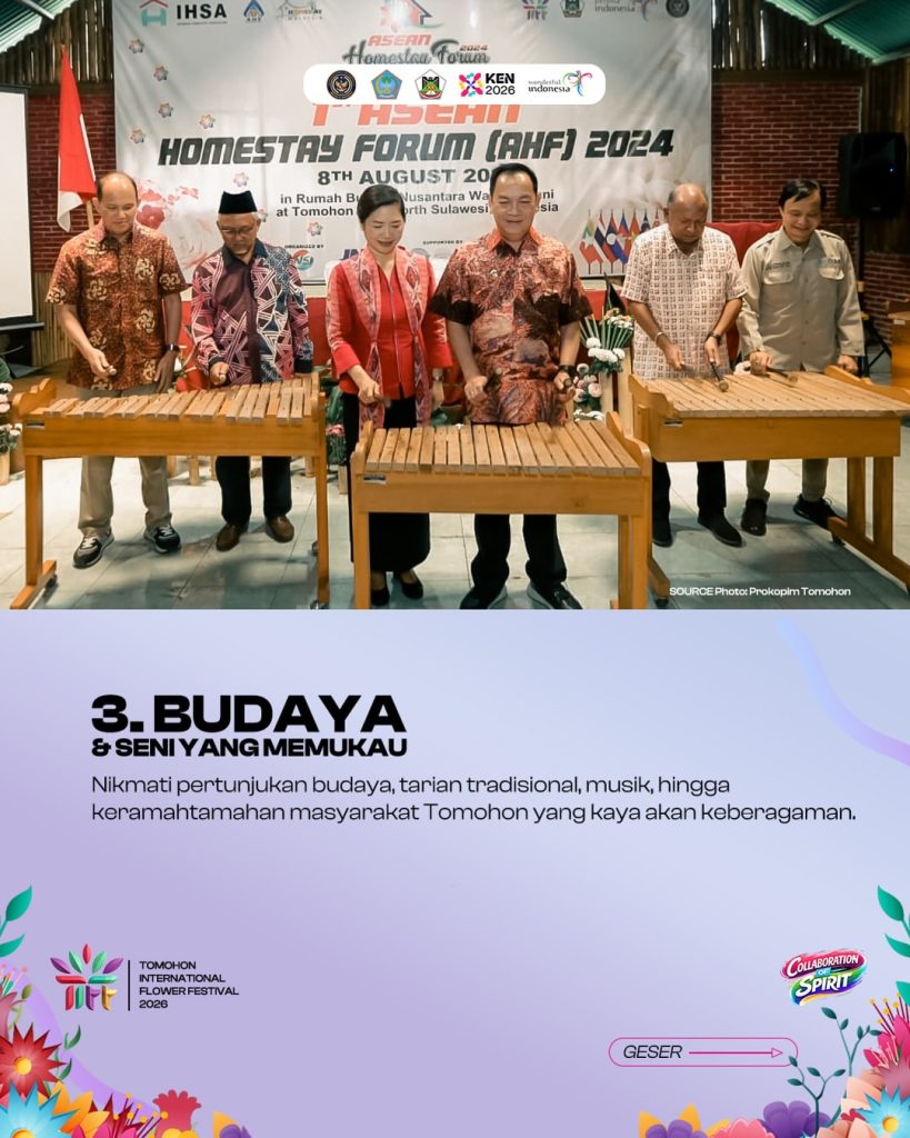 5 Alasan Kenapa Kamu Harus Datang ke Tomohon International Flower Festival (TIFF) 2026!