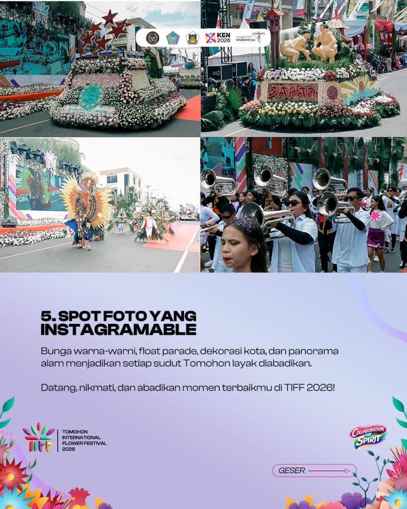 5 Alasan Kenapa Kamu Harus Datang ke Tomohon International Flower Festival (TIFF) 2026!